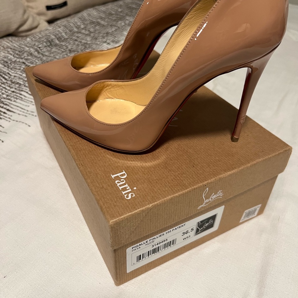Christian Louboutin Pigalle Follies 100mm 36.5; 6.5 US size